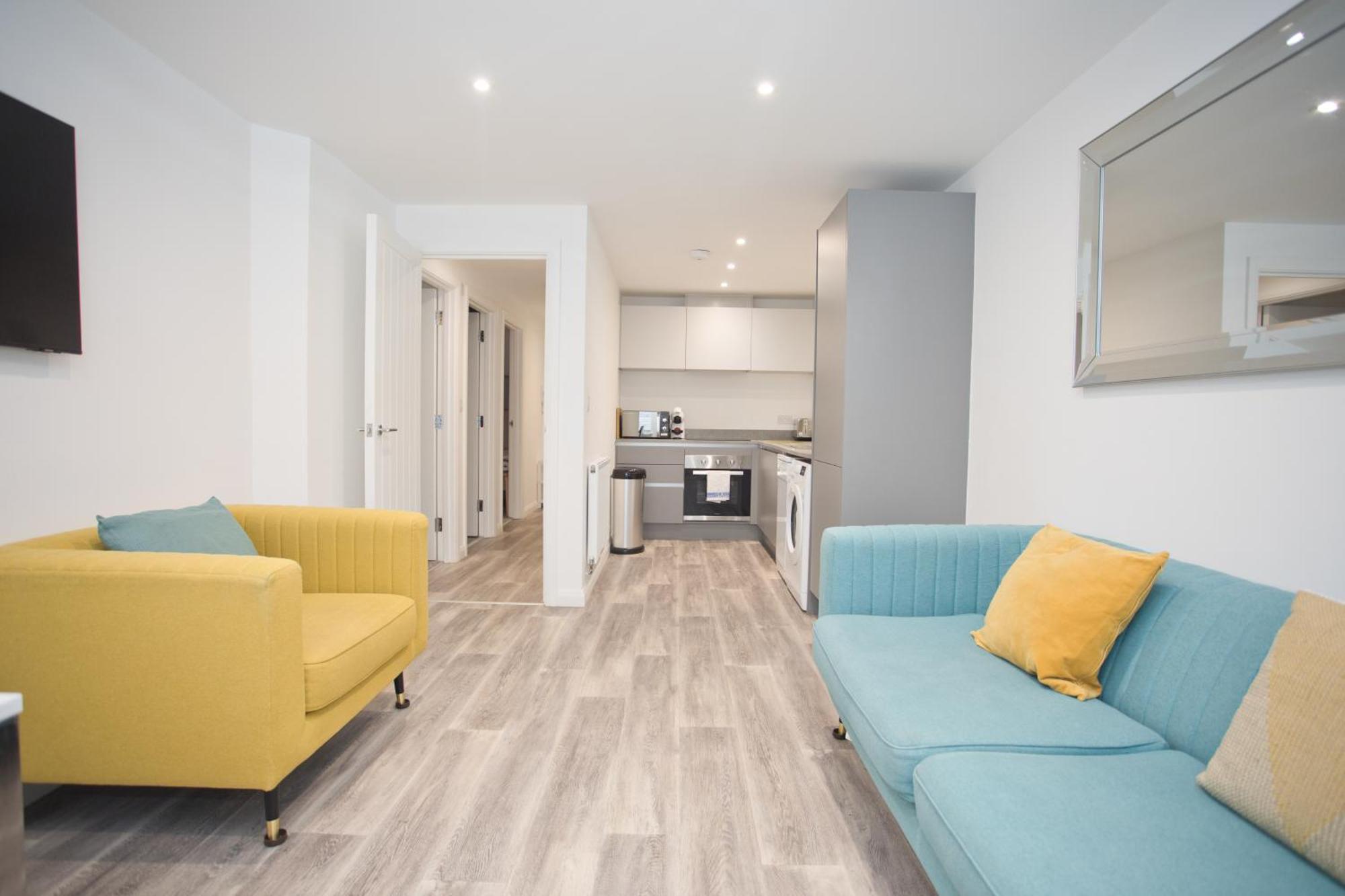 בורנמות' Sea Air - 2 Bedrooms - Parking - Mins To Beach מראה חיצוני תמונה