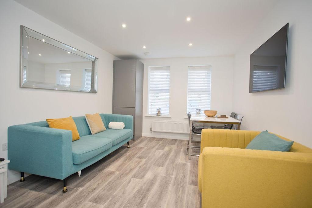 בורנמות' Sea Air - 2 Bedrooms - Parking - Mins To Beach מראה חיצוני תמונה